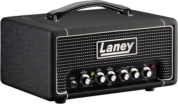open zoom image for Laney Digbeth DB200H Hybrid Bass Amplifier Head (200 Watts), New, Action Position Back