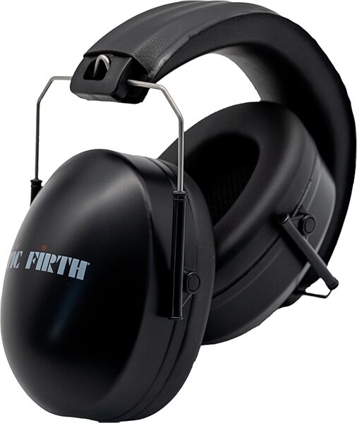 open zoom image for Vic Firth DB23 Drummers Practice Headphones, Black, Action Position Back