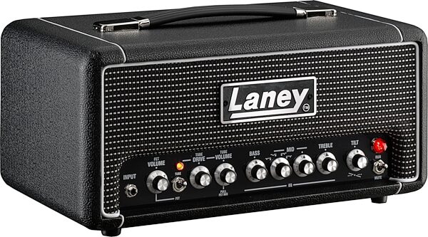open zoom image for Laney Digbeth DB500H Hybrid Bass Amplifier Head (500 Watts), New, Action Position Back
