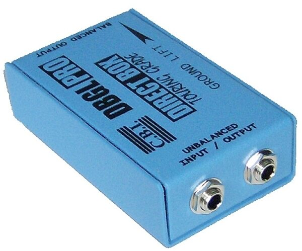 open zoom image for CBI DBGL Pro Passive Direct Box with Ground Lift, Angle 1