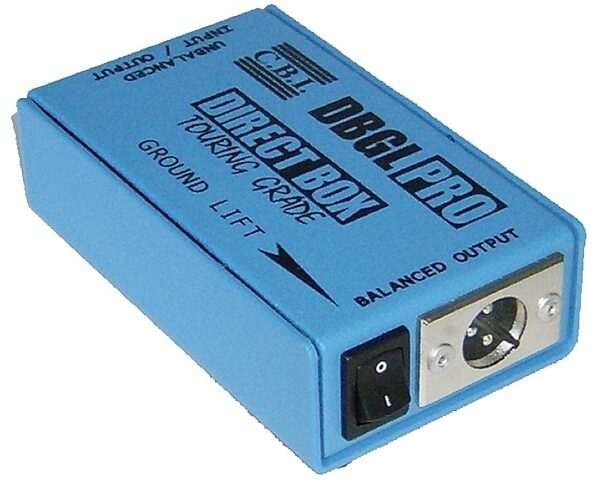 open zoom image for CBI DBGL Pro Passive Direct Box with Ground Lift, Angle 2