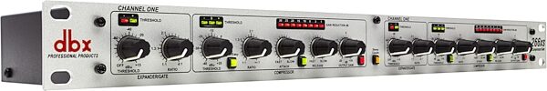 open zoom image for dbx 266XS Dual Compressor and Gate, New, Action Position Back