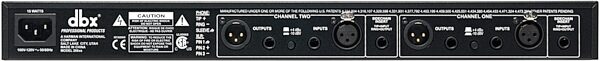 open zoom image for dbx 266XS Dual Compressor and Gate, New, Action Position Back