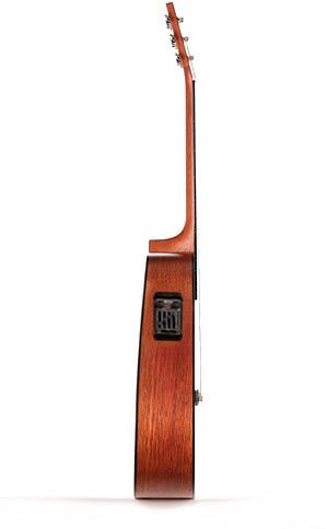 open zoom image for Martin DC16GTEP Premium Dreadnought Cutaway Acoustic-Electric Guitar (with Case), Side