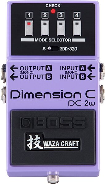 open zoom image for Boss DC-2w Waza Craft Dimension C Chorus Pedal, Open Box (Like New), Main