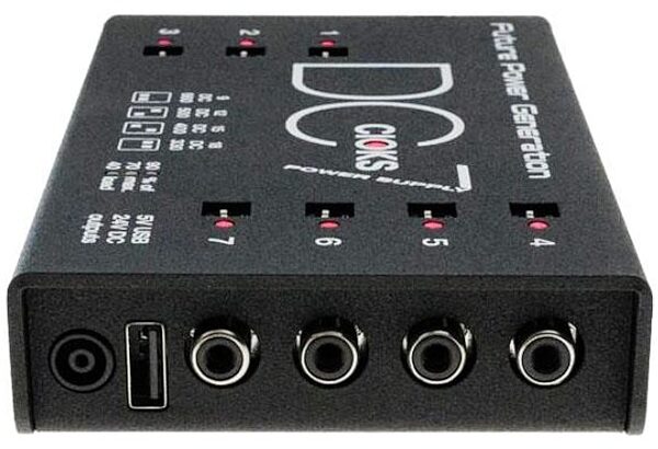 open zoom image for Cioks DC7 Pedal Power Supply, New, Action Position Front