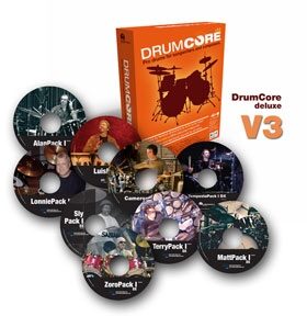 open zoom image for Submersible Music DrumCore Drum Synth (Macintosh and Windows), DrumCore Deluxe