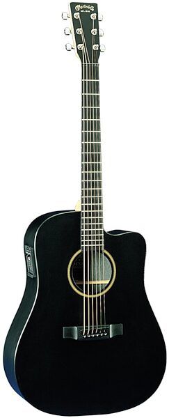 open zoom image for Martin DCXE Dreadnought Cutaway Acoustic-Electric Guitar, Black