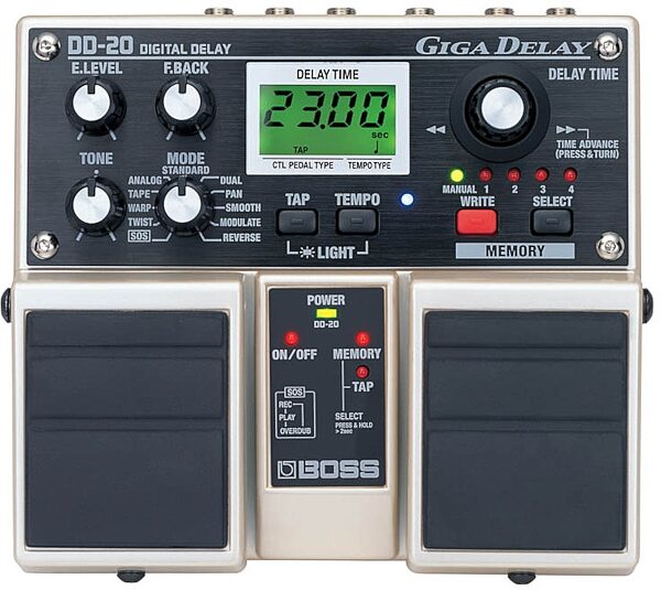 open zoom image for Boss DD-20 Giga Delay Twin Effects Pedal, Main