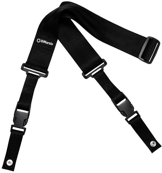 open zoom image for DiMarzio DD2200 2" Nylon ClipLock Guitar Strap, Black, DD2200N, Main