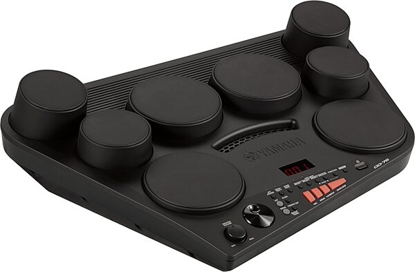 open zoom image for Yamaha DD-75 Compact Digital Electronic Drums, With Yamaha PA-150 Power Supply, Action Position Back