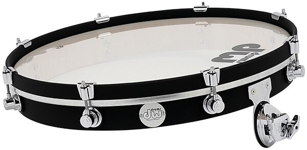 open zoom image for Drum Workshop Design Series Pancake Gong Drum, Black, Main