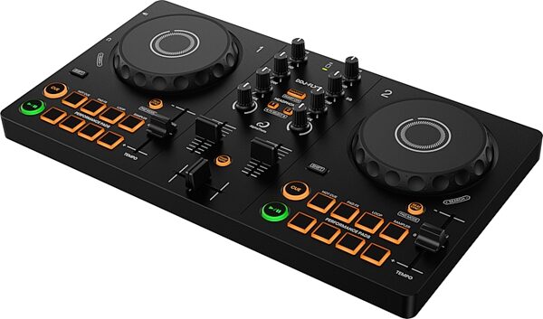 open zoom image for AlphaTheta DDJ-FLX2 Compact DJ Controller, New, Action Position Back