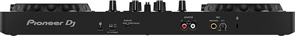 open zoom image for Pioneer DJ DDJ-FLX4 DJ Controller, Matte Grey, Action Position Back
