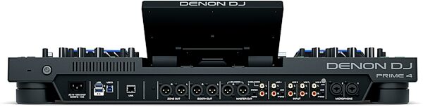 open zoom image for Denon DJ Prime 4 Standalone DJ System, Rear detail Back