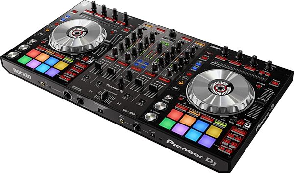 open zoom image for Pioneer DJ DDJ-SX3 Professional DJ Controller, Action Position Back