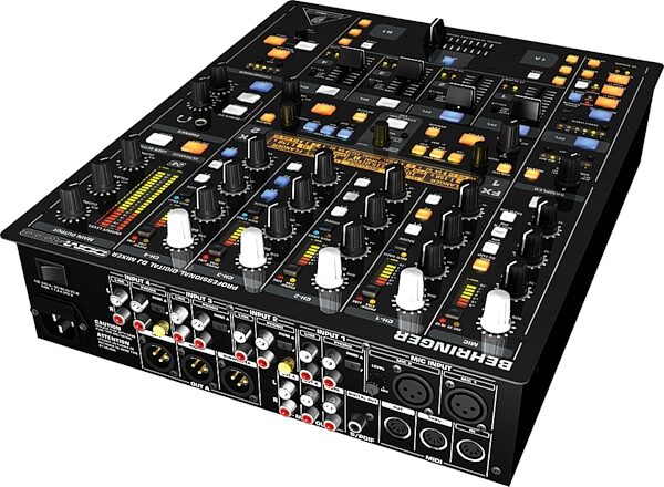 open zoom image for Behringer DDM4000 5-Channel DJ Mixer with Sampler, Angle