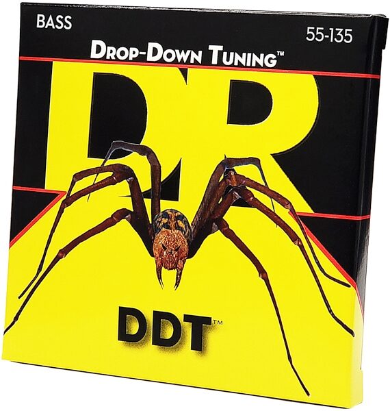 open zoom image for DR Strings DDT Drop Down Tuning 5-String Bass Strings, Extra Heavy, 55-135, view