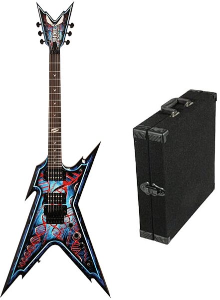 open zoom image for Dean Razorback DB Floyd Electric Guitar (with Case), dean