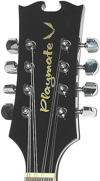 open zoom image for Dean Playmate AE A-Style Acoustic-Electric Mandolin, Headstock
