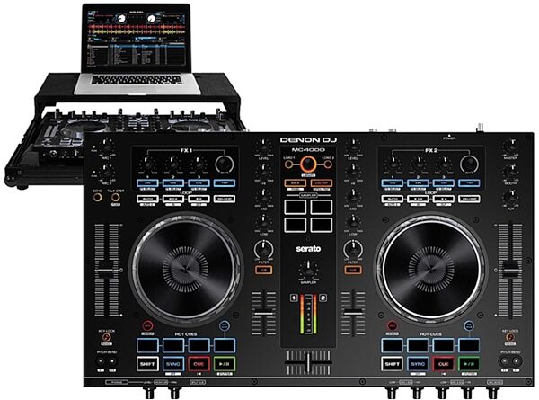 open zoom image for Denon DJ MC-4000 Professional DJ Controller, denon