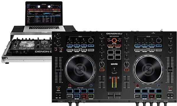 open zoom image for Denon DJ MC-4000 Professional DJ Controller, den