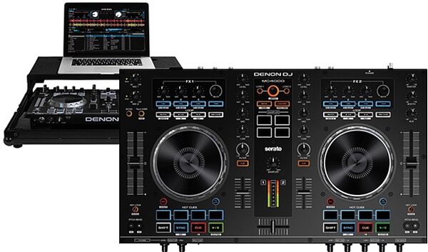 open zoom image for Denon DJ MC-4000 Professional DJ Controller, den