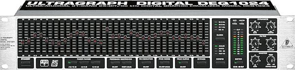 open zoom image for Behringer DEQ1024 Ultragraph Digital Stereo 31-Band Equalizer, Main