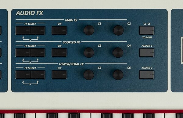 open zoom image for Dexibell VIVO S10L Digital Stage Piano, 76-Key, New, Action Position Back