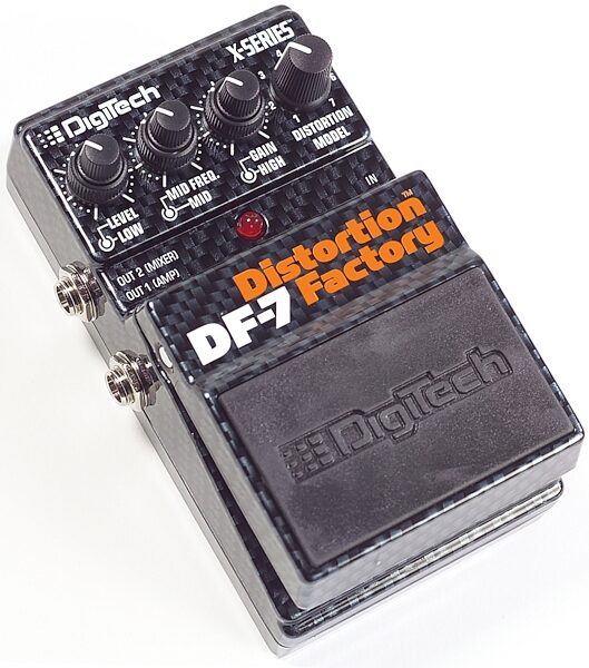open zoom image for DigiTech DF7 Distortion Factory X-Series Distortion Pedal, Angle