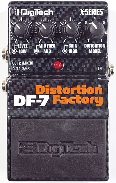 open zoom image for DigiTech DF7 Distortion Factory X-Series Distortion Pedal, Main