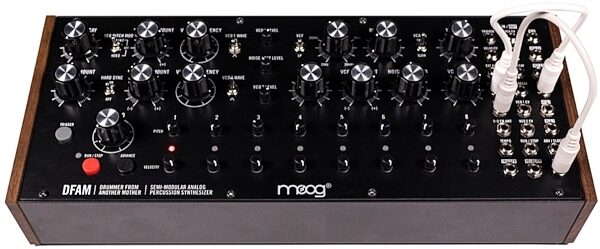 open zoom image for Moog DFAM Drummer From Another Mother Semi-Modular Analog Percussion Synthesizer, New, Patched