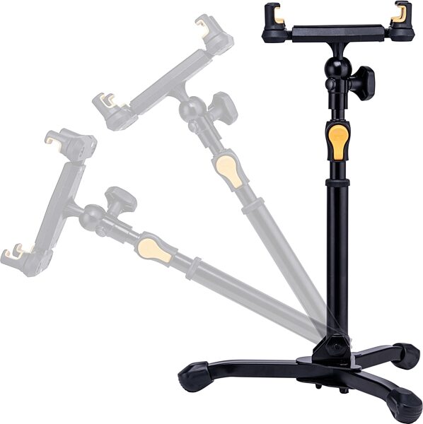 open zoom image for Hercules DG307B-TS2 Ez-Grip Tabletop Tablet Stand, New, Action Position Back