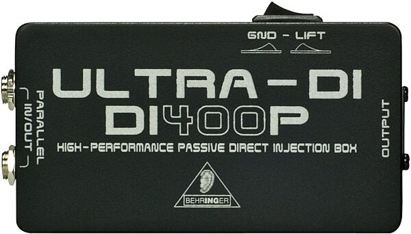 open zoom image for Behringer DI400P Ultra-DI Passive Direct Box, Main