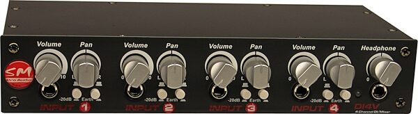 open zoom image for SM Pro Audio DI4V 4-Channel DI Box Mixer, Main
