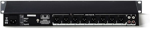 open zoom image for SM Pro Audio DI8E 8-Channel DI and Line Mixer, Rear
