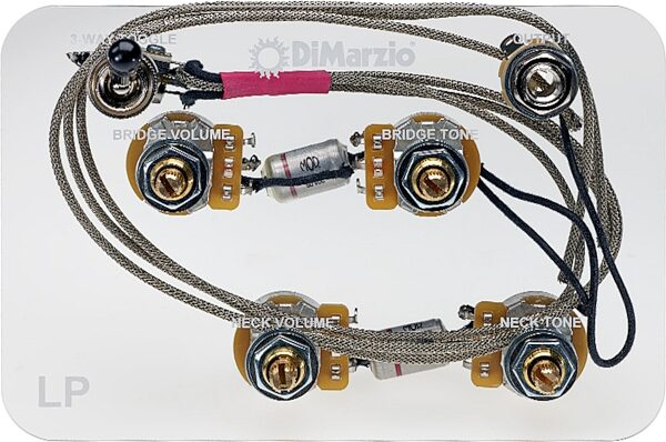 open zoom image for DiMarzio GW2101 Les Paul Pre-Wired Harness, New, Action Position Back