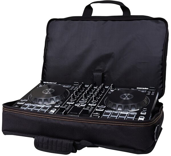 open zoom image for Roland CB-BDJ202 Black Series Carry Bag for DJ-202 DJ Controller, New, Open