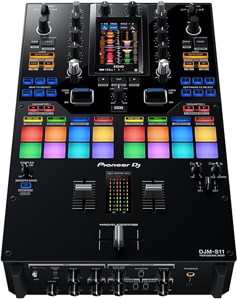 open zoom image for Pioneer DJ DJM-S11 Professional DJ Mixer, New, View