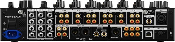 open zoom image for Pioneer DJ DJM-V10 DJ Mixer, New, Action Position Back