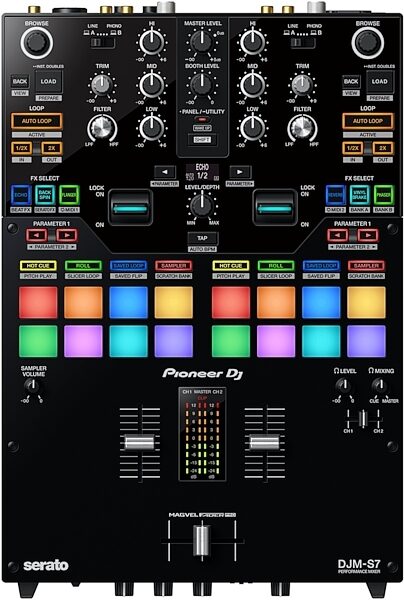 open zoom image for Pioneer DJ DJM-S7 DJ Mixer, New, Main