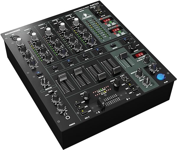 open zoom image for Behringer DJX750 5-Channel DJ Mixer, Left Side