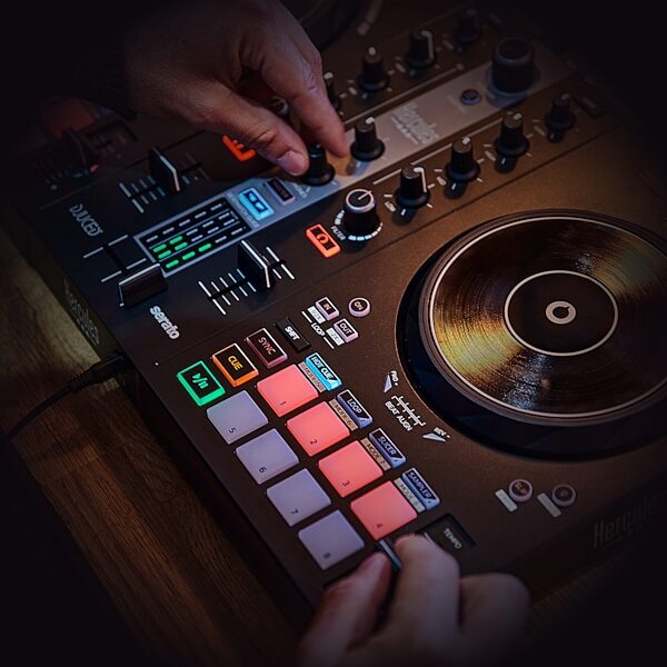 open zoom image for Hercules DJControl Inpulse 300 MK2 DJ Controller, New, Action Position Back