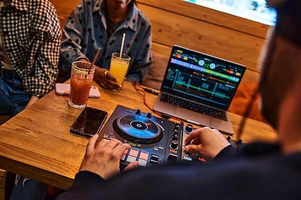open zoom image for Hercules DJControl Inpulse 300 MK2 DJ Controller, New, Action Position Back