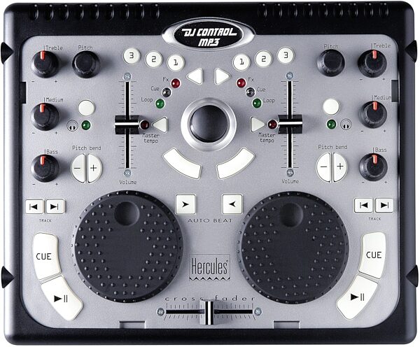 open zoom image for Hercules DJ Control MP3 USB Controller, Top