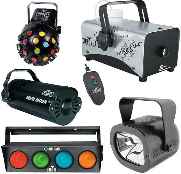 open zoom image for Chauvet DJPack Lighting and Visual Effects Package, Main