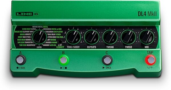open zoom image for Line 6 DL4 MkII Delay Pedal, New, Action Position Back