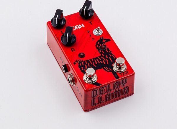 open zoom image for JAM Pedals Delay Llama MK3 Pedal, New, Action Position Back