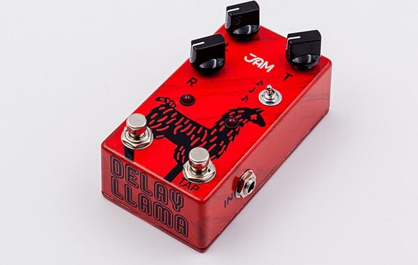 open zoom image for JAM Pedals Delay Llama MK3 Pedal, New, Action Position Back