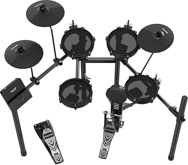 open zoom image for NUX DM-110 All-Mesh Head Electronic Drum Set, New, Action Position Back